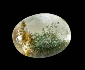 Кварц аквариумный с хлоритом (Бирма) "Мангровый лес" 