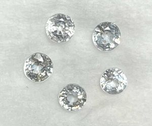 Сапфиры-Н бесцветные (Шри-Ланка) 