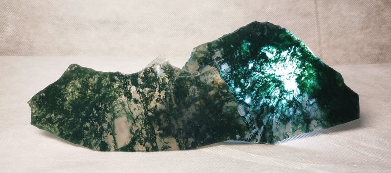 Фото Агат Моховый (Индия) 