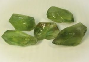Празиолит (зеленый аметист) 