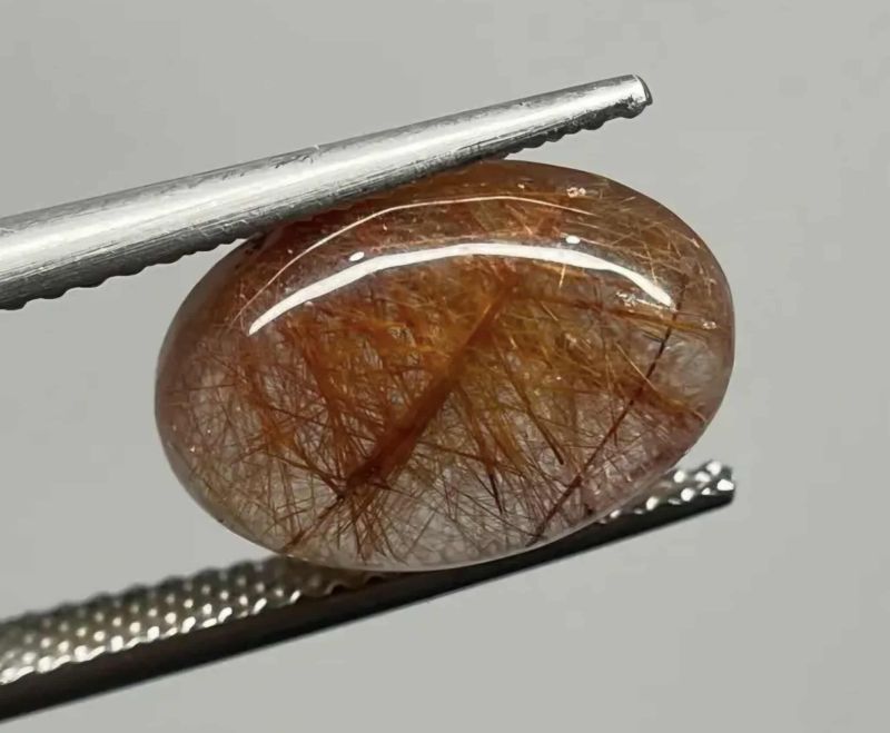 Фото Кварц волосатик рутилированный  