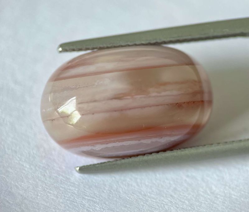 Фото Агат-N сардоникс-карнеол (Танзания) 