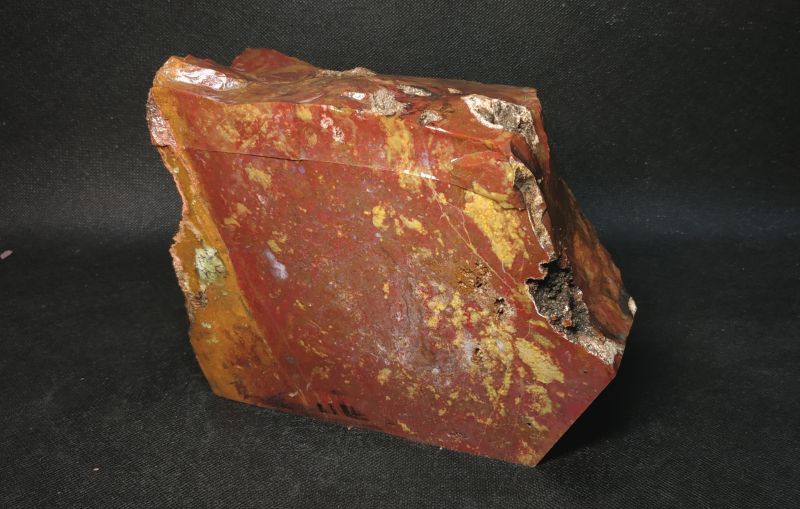 Фото Агат Океанический Яшмовидный Красный (Мадагаскар) 