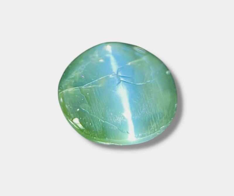 Фото Александрит Кошачий глаз - цимофан (Индия) 