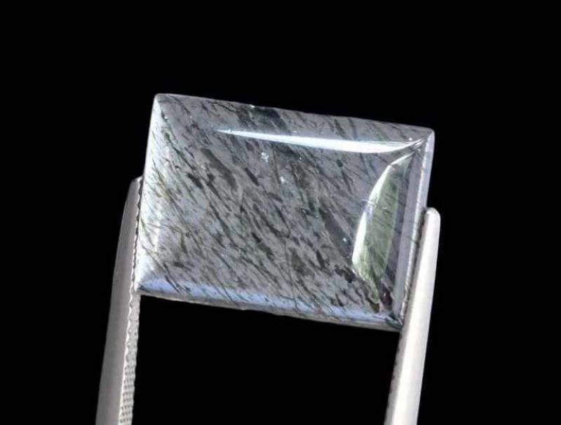 Фото Кварц с эпидотом. Кабошон Sugar Loaf 