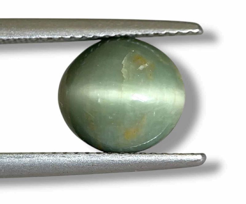 Фото Кварц с эффектом кошачьего глаза (Шри-Ланка) 