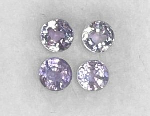 Сапфиры сиреневые-Н (Шри-Ланка) 