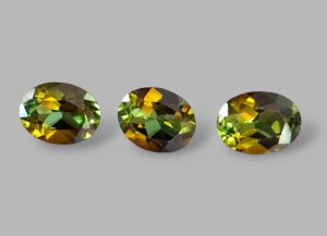 Турмалины желто-зеленые (Нигерия) 