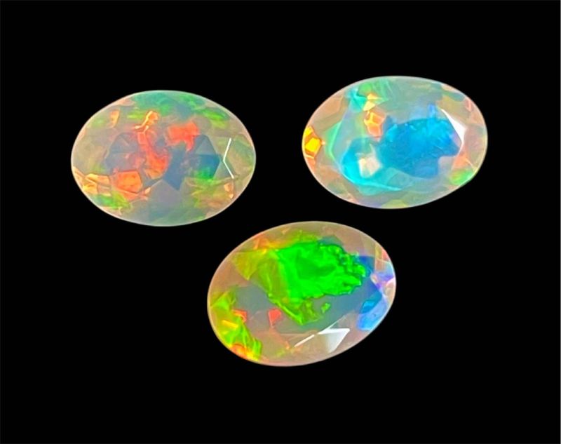 Фото Опал драгоценный, комплект (Эфиопия) 